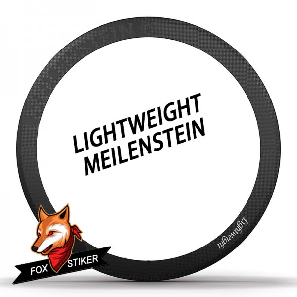 Bicycle Wheels Rim Decal Stickers for LightWeight Meilenstein